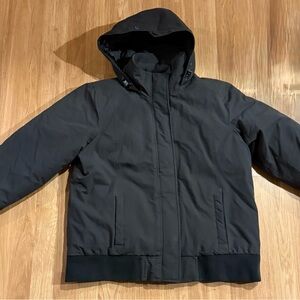 EUC Women’s Duluth Trading Co Duck Down Insulated Jacket - Gray - Large